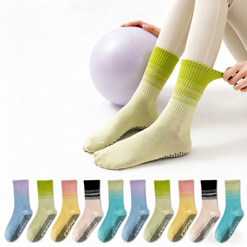 Pilates Yoga Fitness - Dreamlikelin 1 Pair Women's Mid-Calf Yoga