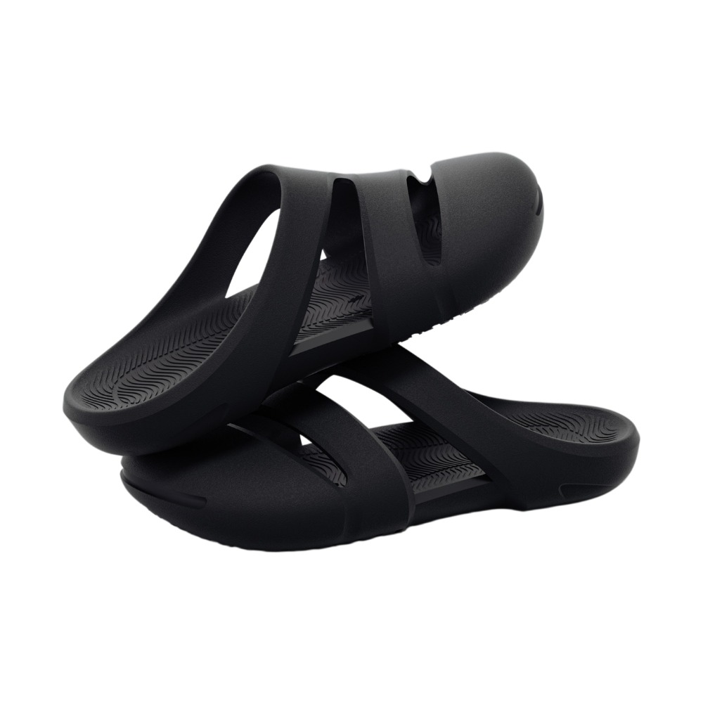 Pilates Is Yoga - EVA River Tracing Slippers Pure Color