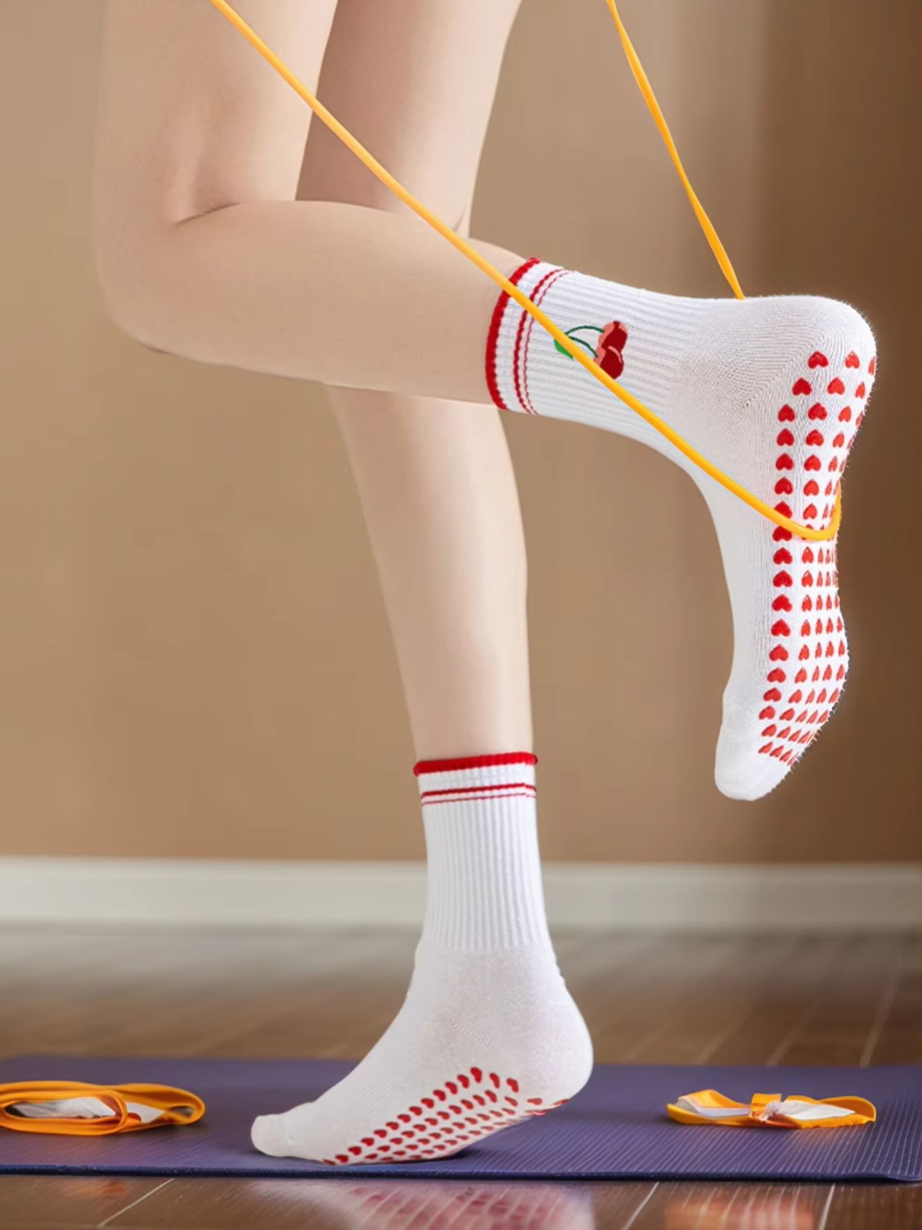 Pilates Yoga Fitness - 1 Pairs Cross-Border Professional Yoga Socks,