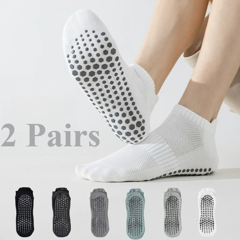 Pilates Is Yoga - 2/1Pairs Men Silicone Anti Slip Yoga