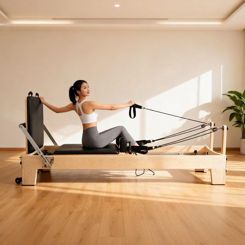 White Maple Portable Adjustabl - огляд і ціна Pilates Yoga Machine