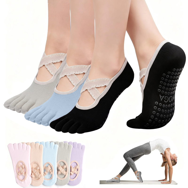 Ladies Non-Slip Pilates Socks  - огляд і ціна Pilates Yoga Fitness