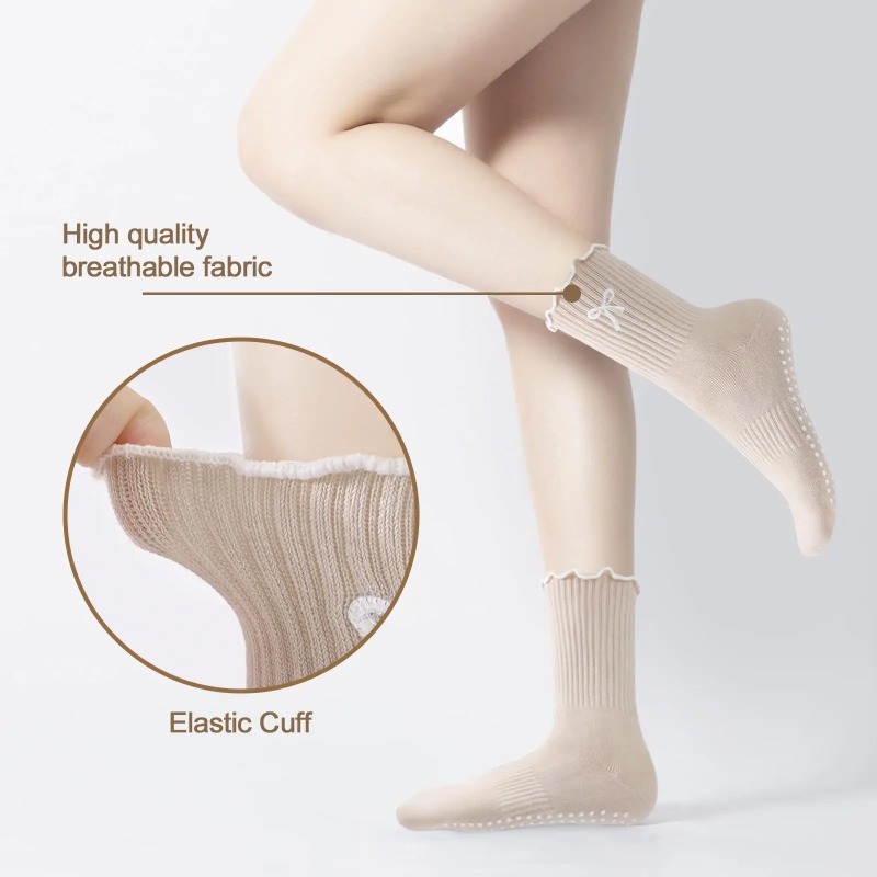 Professional Yoga Socks, Cotto - огляд і ціна Pilates Yoga Fitness