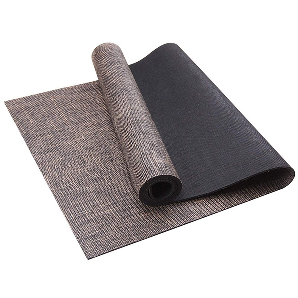 Natural Rubber Jute Yoga Mat,E - огляд і ціна Pilates Yoga Machine