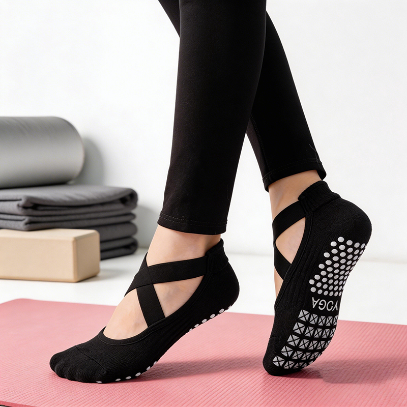 Women Non-Slip Yoga Socks Sili - огляд і ціна Pilates Yoga Fitness