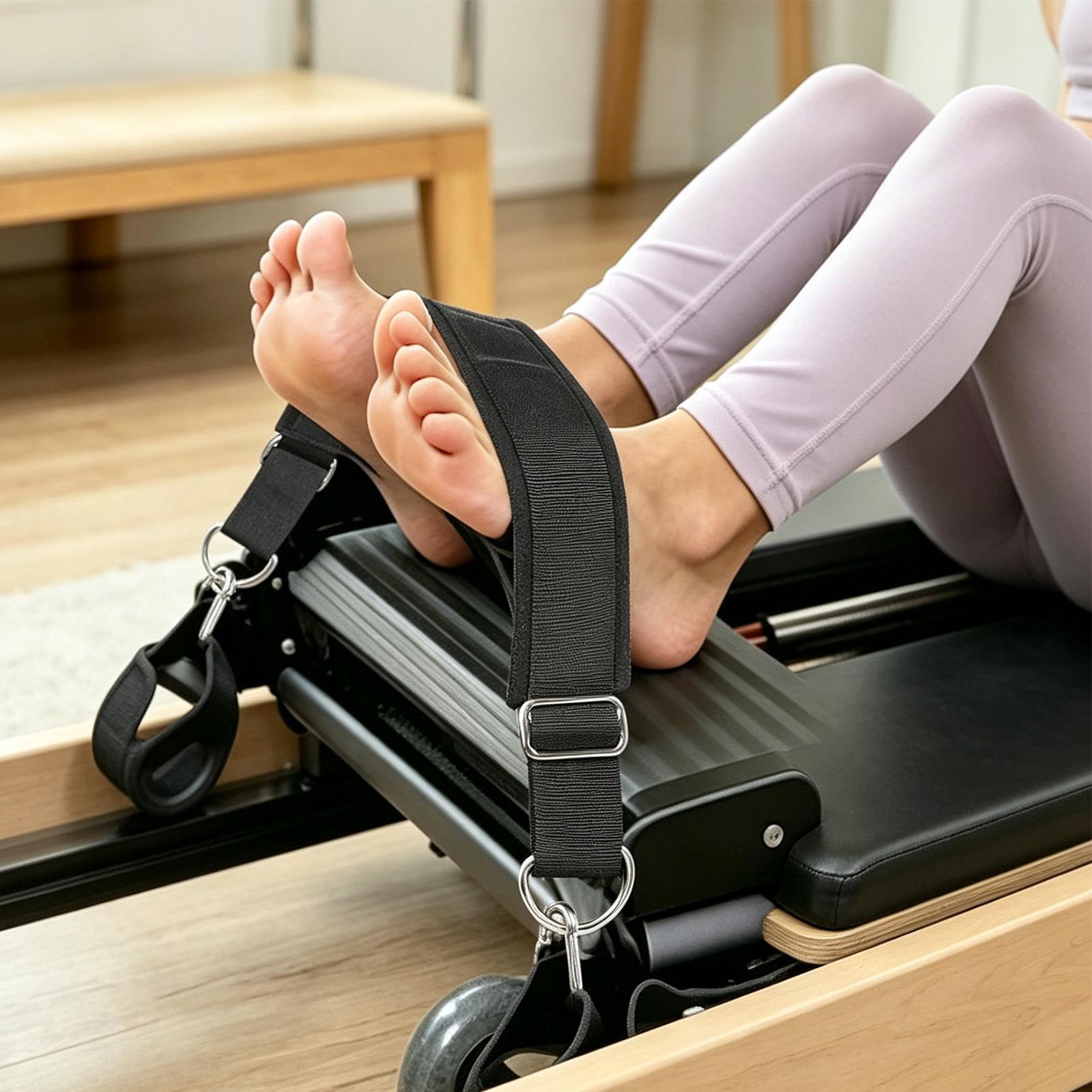 Reformer Footstrap Double-Loop - огляд і ціна Pilates & Yoga Tina Fehrenbach