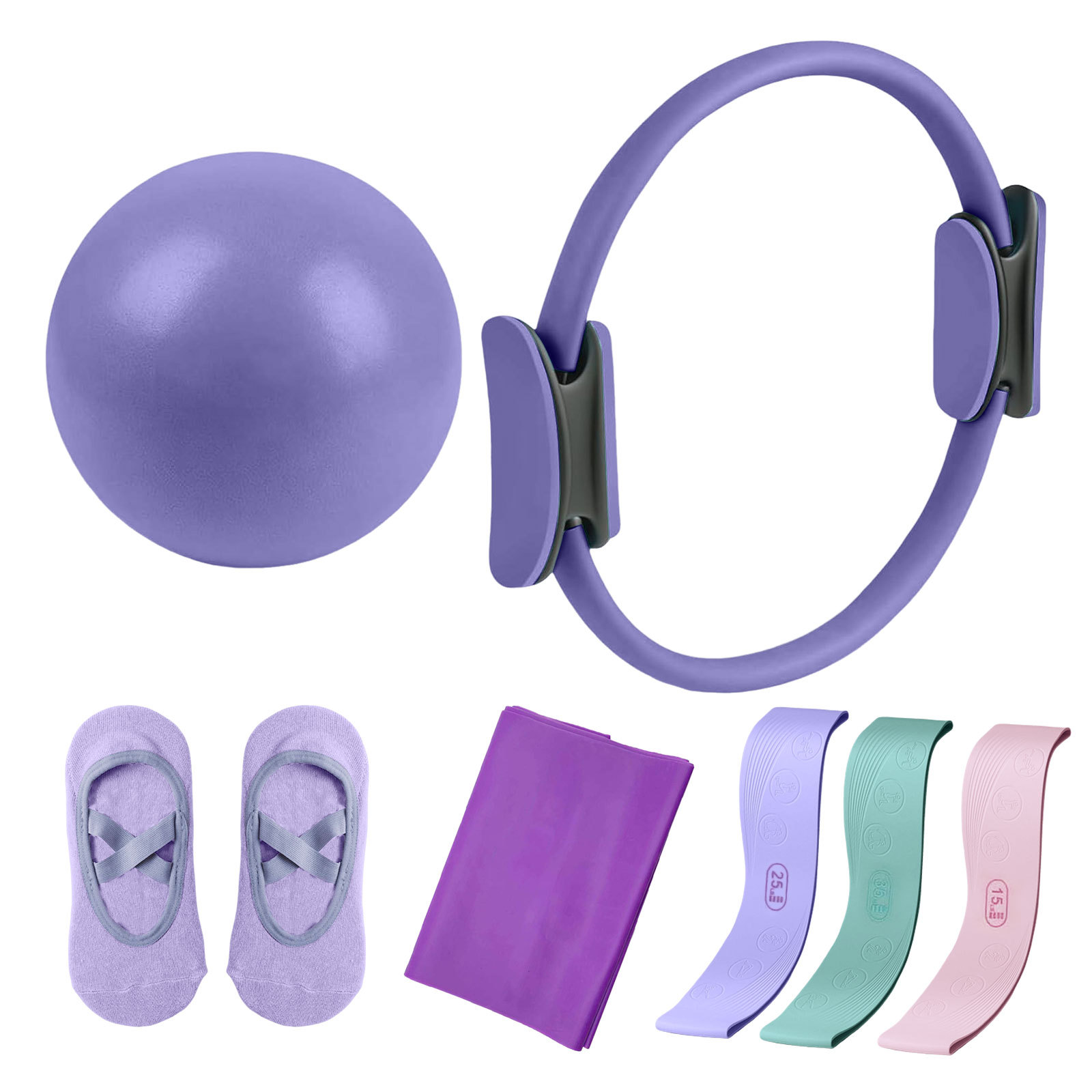 Pilates Circle Resistance Band - огляд і ціна Pilates Yoga Combined