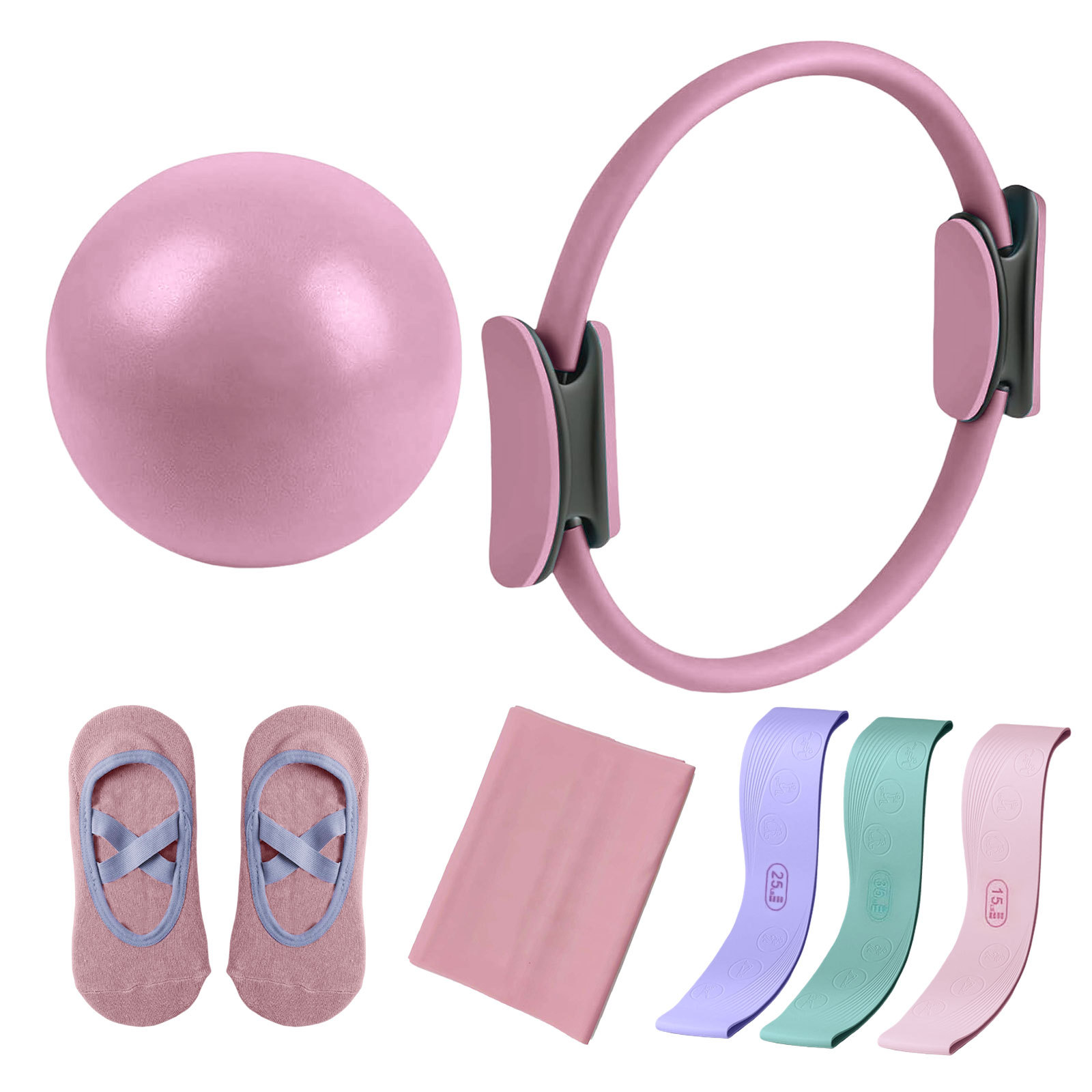 Pilates Circle Resistance Band - огляд і ціна Pilates Yoga Combined